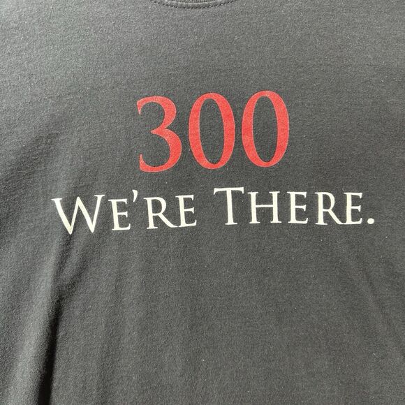 Russell 300 We're There NE Black and Red T-Shirt Size Large - Picture 4 of 7